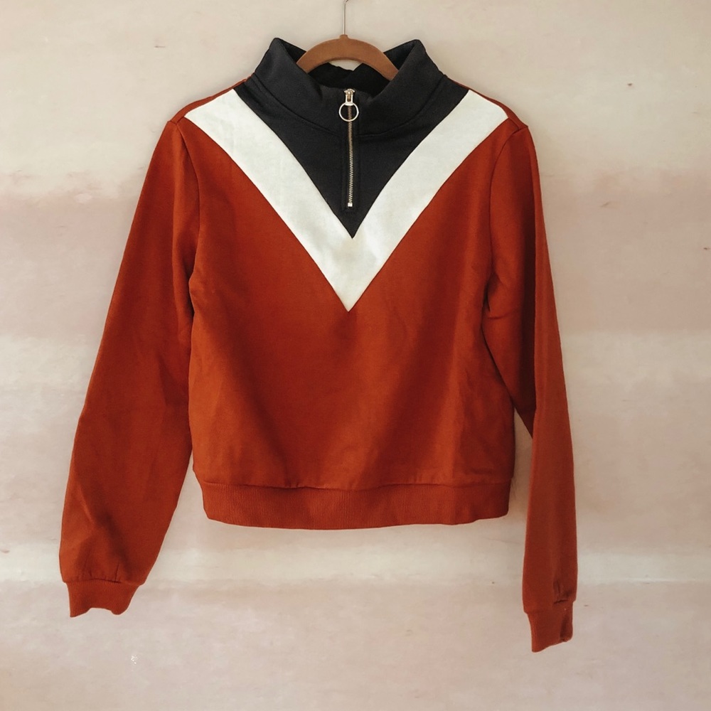 Chevron pullover